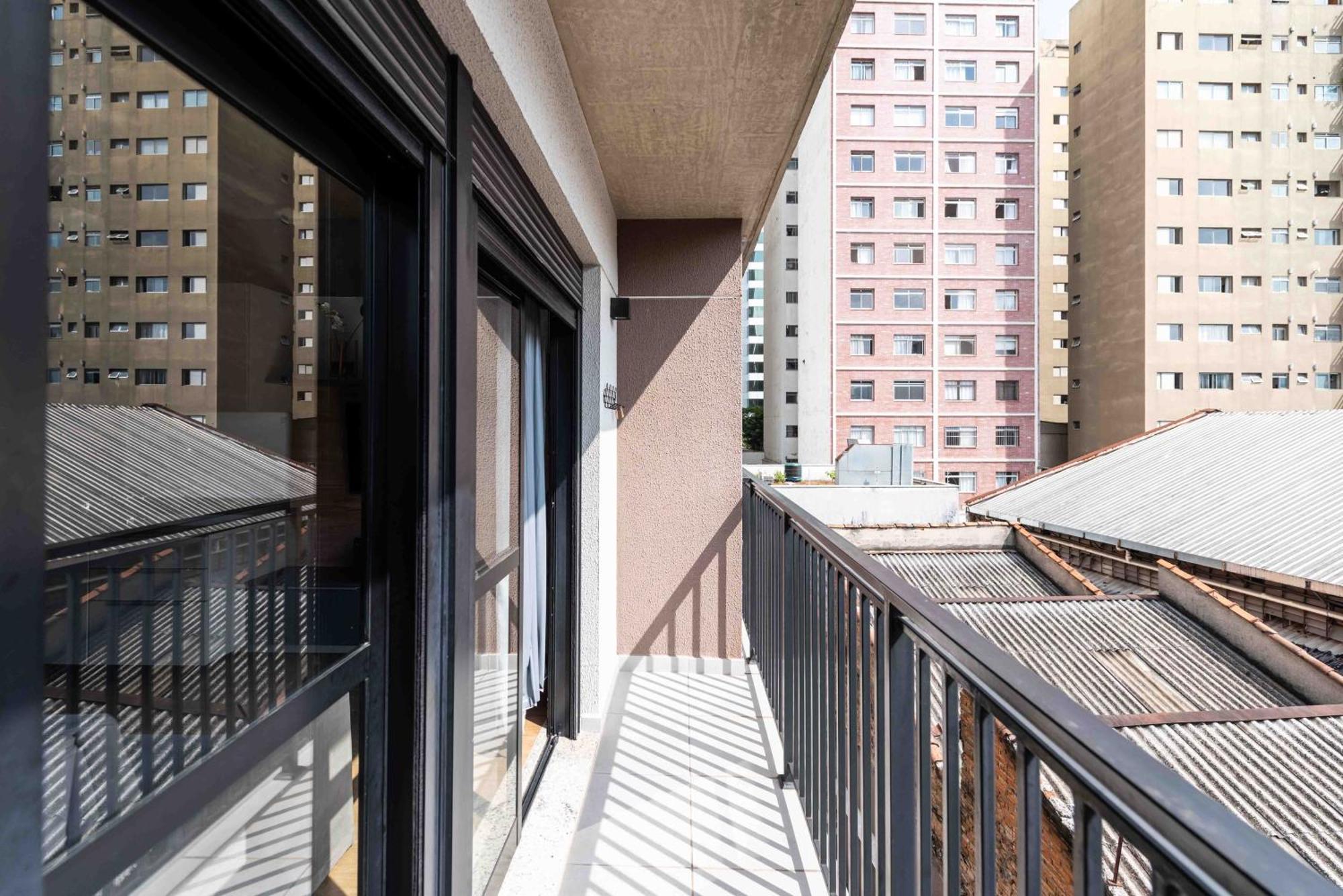 47 New Studio Next Paulista Av, Fast Wifi And Balcony São Paulo Eksteriør bilde